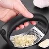 Prensa de Ajo de Acero Inoxidable Herramienta de Cocina Picadora Manual de Ajo con Forma de Anillo