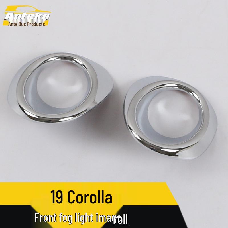 Ankai Fog Light Trim and Anti-Scratch Cover for 2019 Corolla