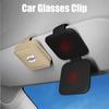 PU Hanging Car Glasses Holder Strong Magnet Sunglasses Clip For Volvo RDESIGN XC60 XC90 S60 S80 S60L V40 V60 AWD V90 Accessories