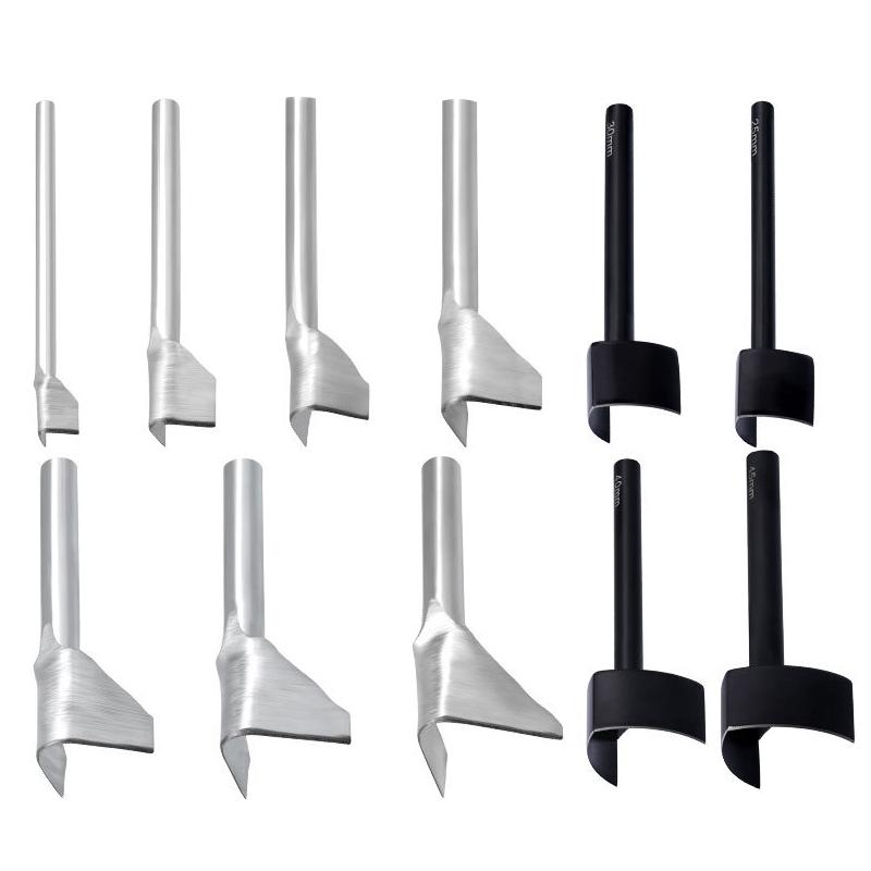 1Pcs Sword-Tail-Shaped Leather End Cutting Punch Press Tool, Diy Belts/Watch Cutting Molds, Other Handicraft Processing Tools