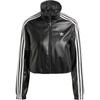 Originals Logo Stripe Stand Collar Short Sleeve Jacket Women Jacket Black IY7273