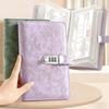 Waterproof 100 Envelopes Money Saving Challenge Embossed Flower Savings Binder  for Lovers&Couples