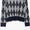 European and American style, new women's clothing, foreign style fashionable rhombus knitted sweater 2142/227/055