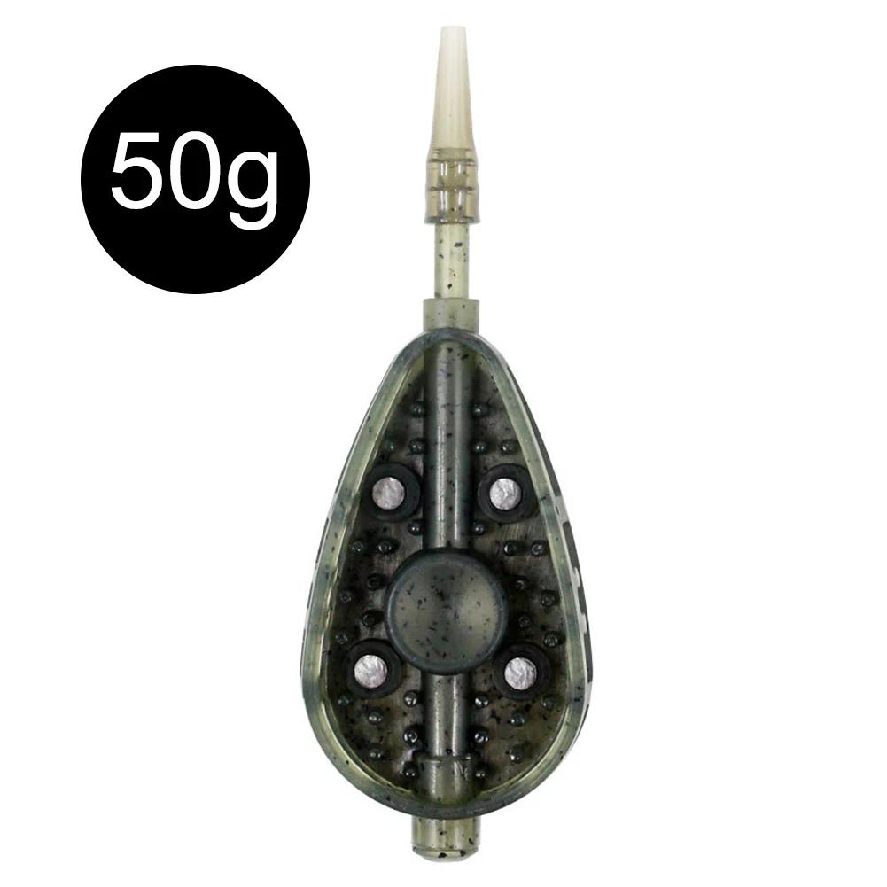 Bait Inline Method Feeder Mould Bait Thrower Carp Fishing Bait Basket Feeder Mould Set Bait Holder  Bait Mould For Carp Feeders