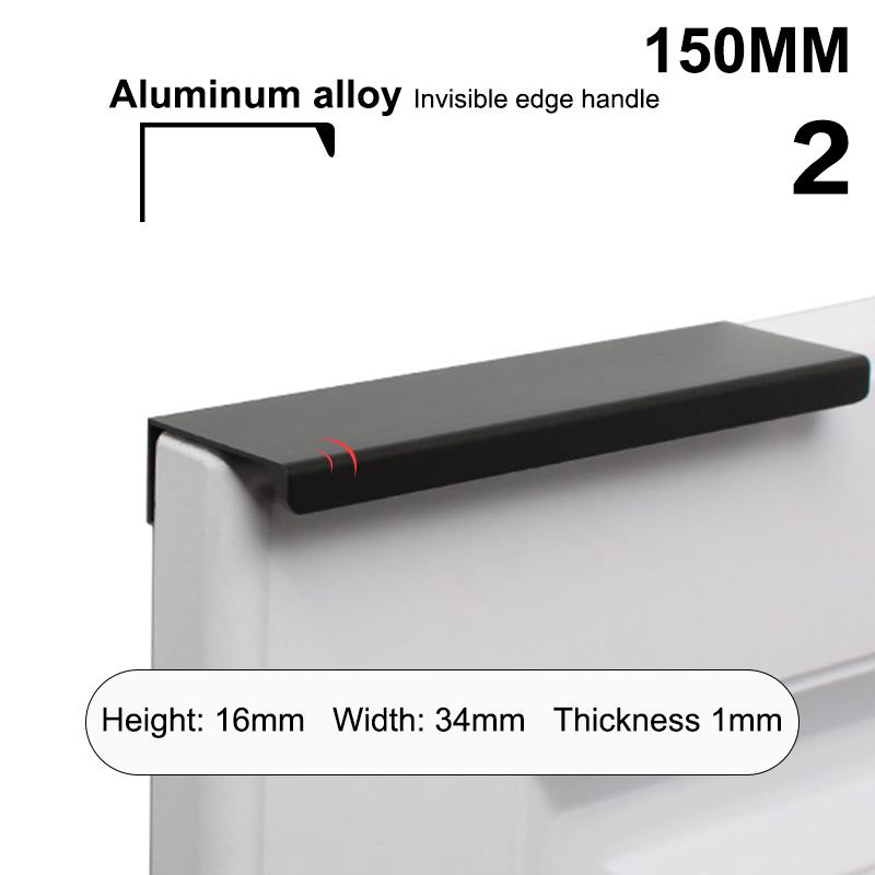 1 Stück Möbelscharnier ohne Bohren Schrankgriffe Versteckte Griffe Für Schränke und Schubladen Griffe Schrank Möbelscharniere