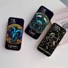 12 Constellation Card Phone Case for Redmi Note 12 12S 12C 13 13C 13R 14 14S 14R 14C 11A 13X A3 A3X A4 A5 Pro Max Plus