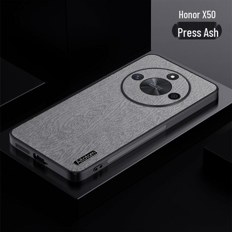 Huawei Honor X50/X40/Enjoy 60 PLUS Bark Texture Drop-proof Phone Case