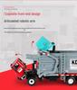 Boxed Cadywell 625040 Alloy Material Handler Car Model - Garbage Transport Engineering Vehicle