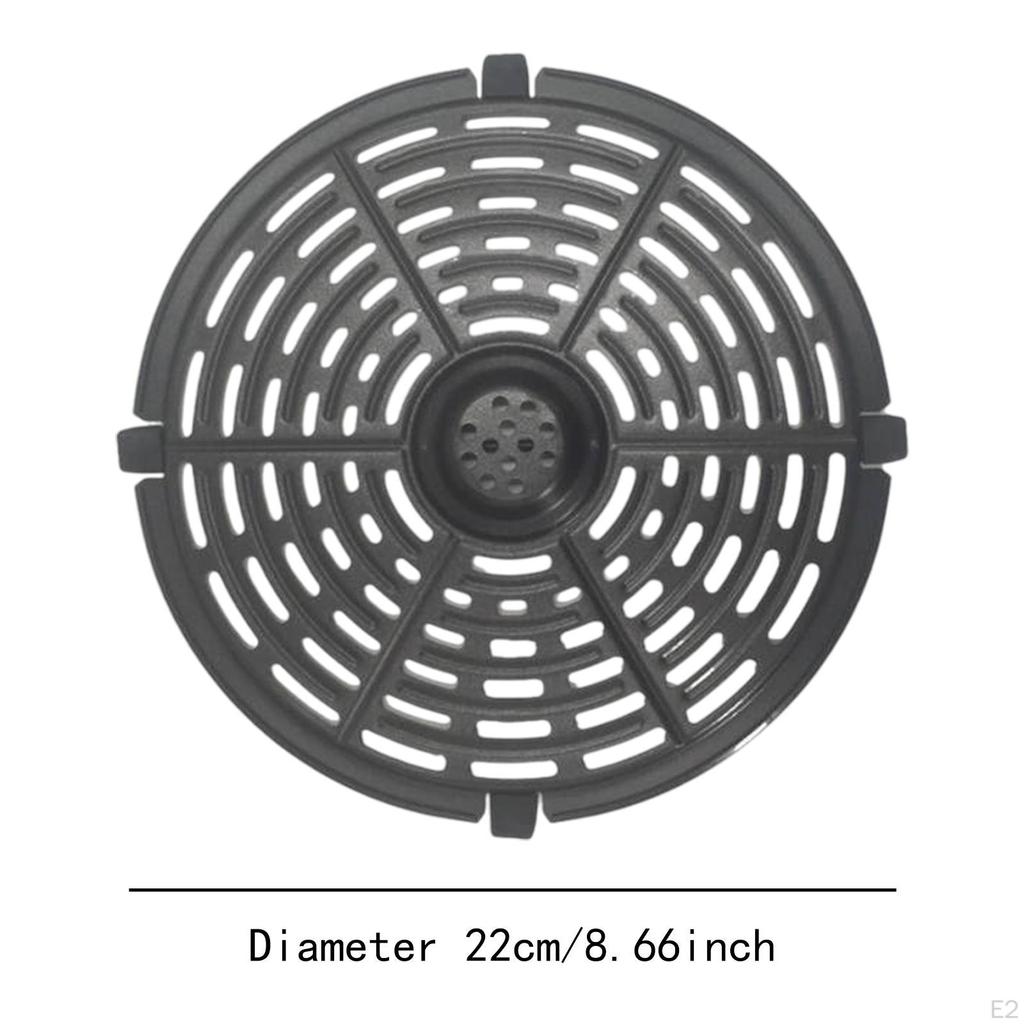 Friteuse Grill Pan Zubehör Grillen Tablett Kochen Crisper Platte Rost Einsatz für Pizza