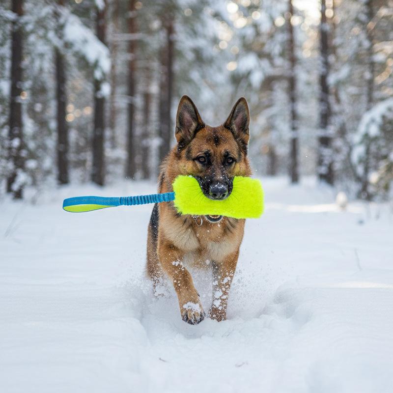 New Polyester Plush Dog Chew Toy Durable Interactive Rope Toy for Teeth Cleaning and Boredom Relief Wholesale