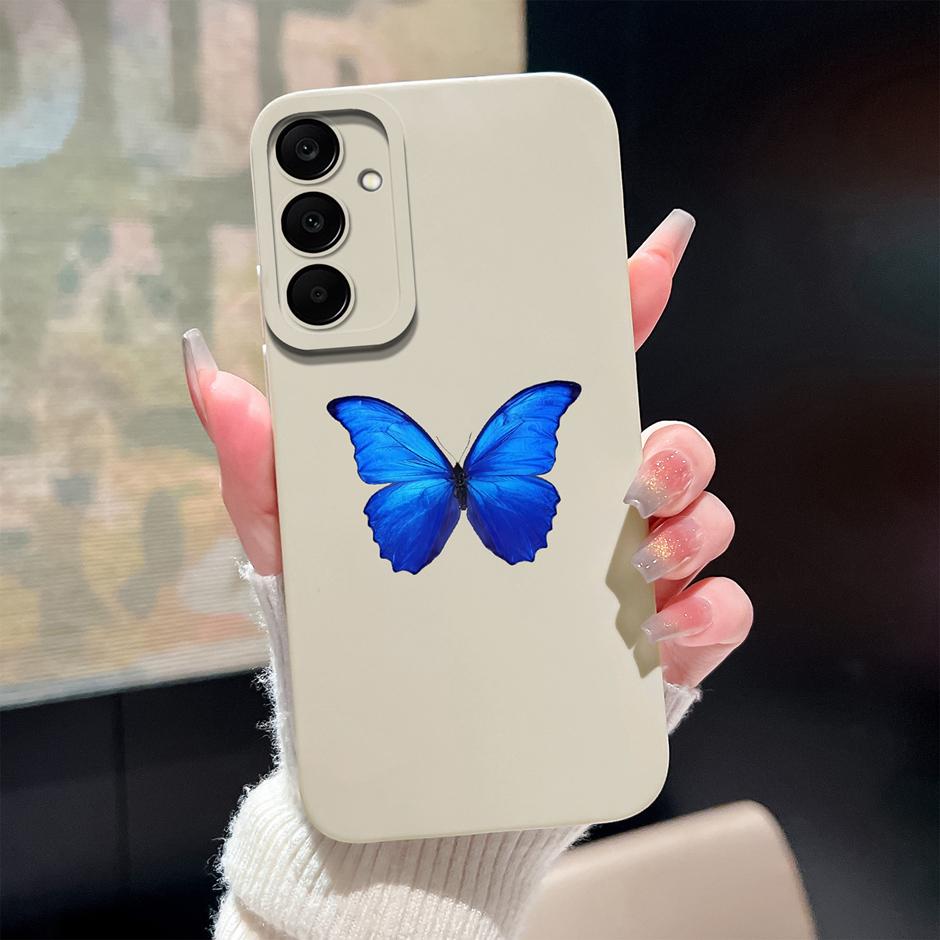 For Samsung Galaxy A25 A26 A36 A56 5G Case Cute Flowers Silicone Soft Protective Cover For SamsungA25 A26 A36 A56 Fundas Coque