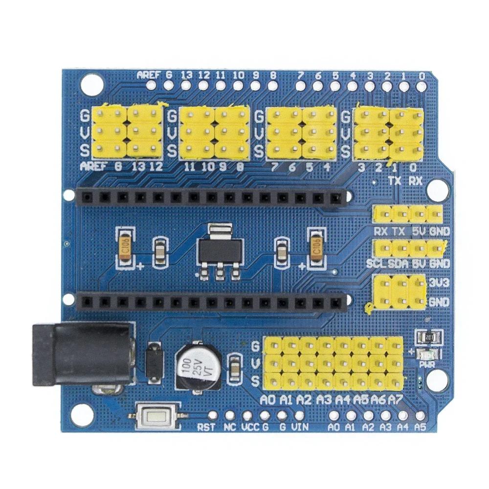 1pcs UNO Shield / Nano Shield for NANO 3.0 and UNO R3 duemilanove Expansion board