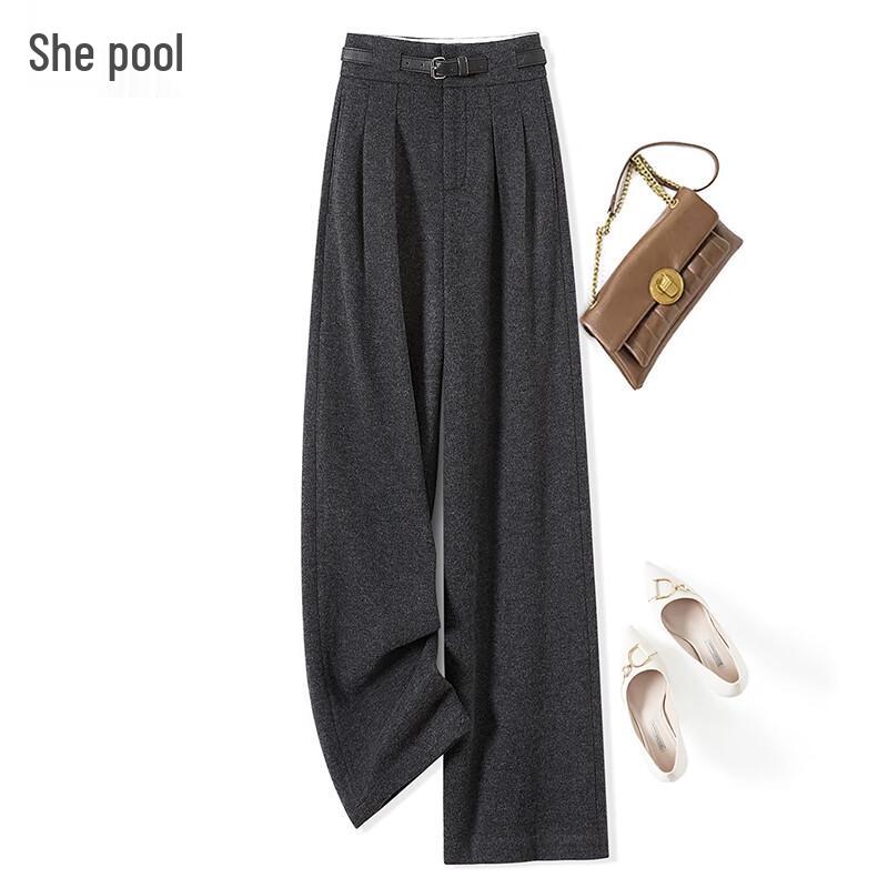 

Shechi Women s High-Waist Wide-Leg Casual Long Pants XL