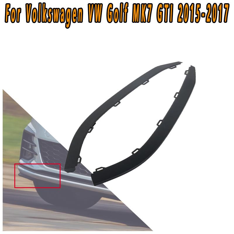 5GG8059039B9 For Volkswagen VW Golf MK7 GTI 2015-2017 Car Front Bumper Lip Lower Spoiler Air Deflector Valance Trim Accessory