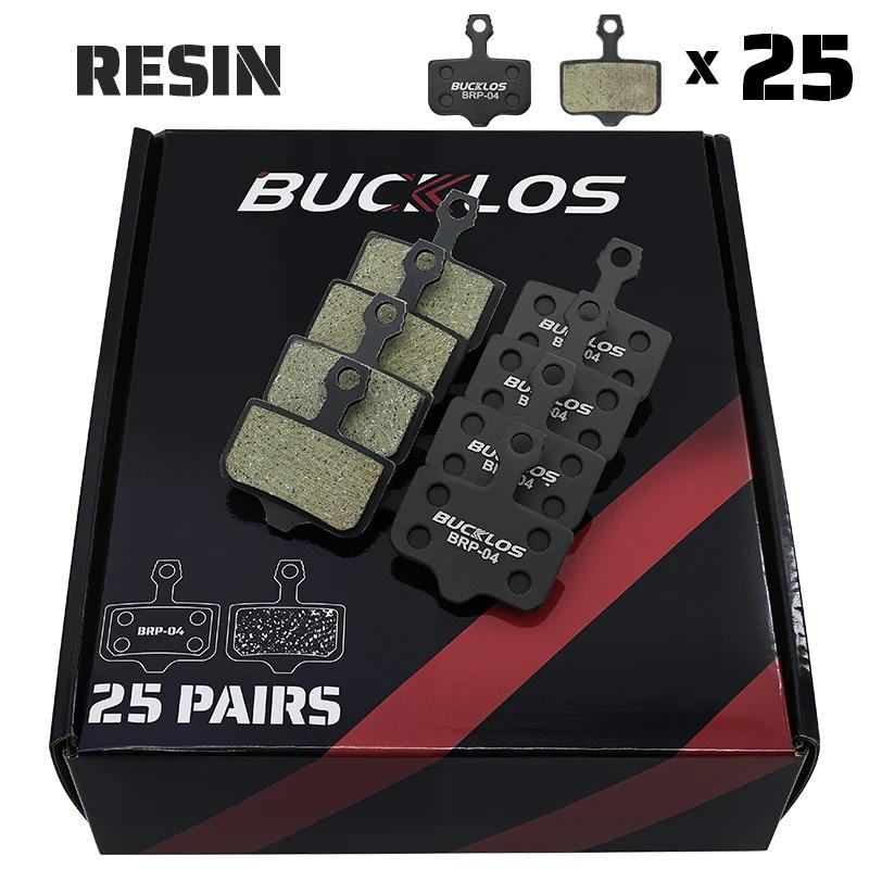

25 Pairs BUCKLOS Bicycle Disc Brake Pads for SRAM DB1 DB3 DB5 Resin Ceramic Bike Hydraulic Brake Pads for SRAM AVID ELIXIR Brake Resin