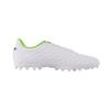 Li Ning MG Multi Ground Cushioning Slip Resistant Abrasion Resistant Soccer Shoes Men's White YSFU005-1