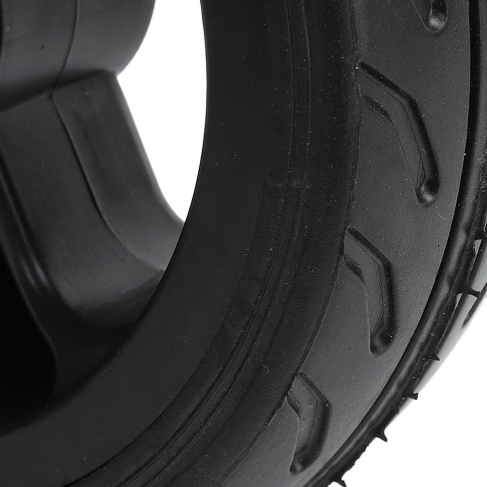 Inner 8mm Solid Rubber Wheel Rubber Hand Truck Wheel Durable Trolley Wheel  Grass Trimmer