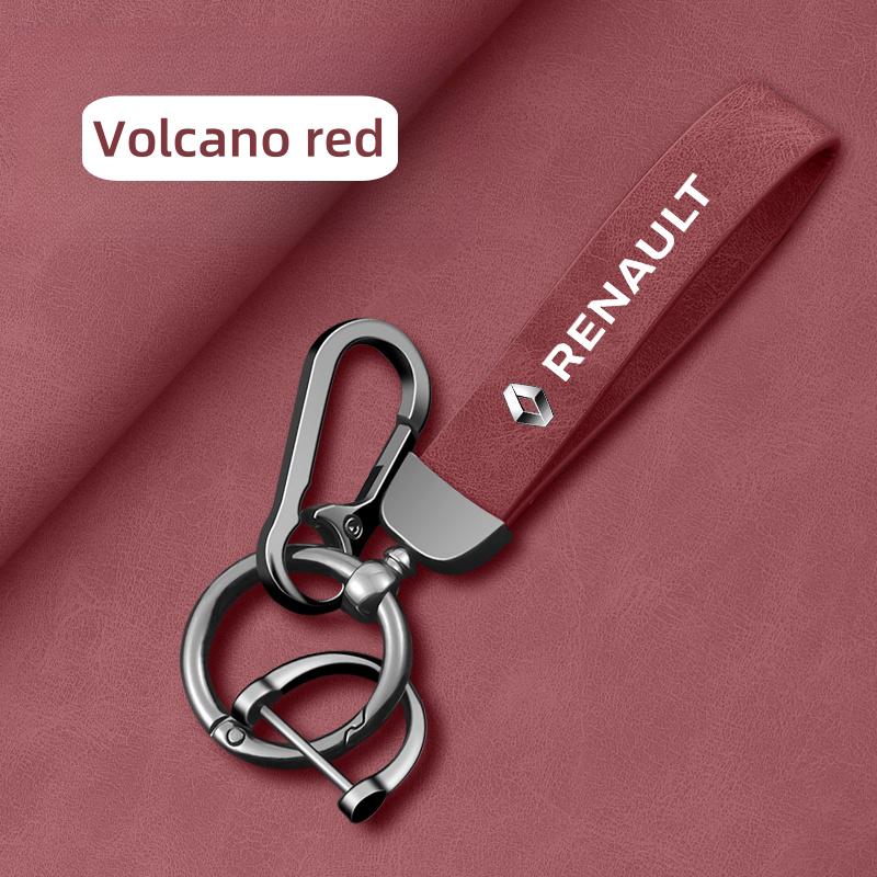 Interior Stickers High-Grade Car Keychain Pendant Keyring Chain Hanging For Renault RS Koleos Captur Kadjar Megane Clio Talisman