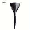 Engine Refuel Funnel Tool,Car/Moto/Truck Oil Gasoline Filling w/Strainer&Hose,Indispensable Multi-function Home Refueling Funnel