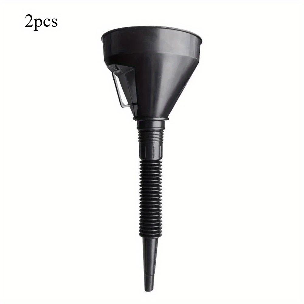 Engine Refuel Funnel Tool,Car/Moto/Truck Oil Gasoline Filling w/Strainer&Hose,Indispensable Multi-function Home Refueling Funnel