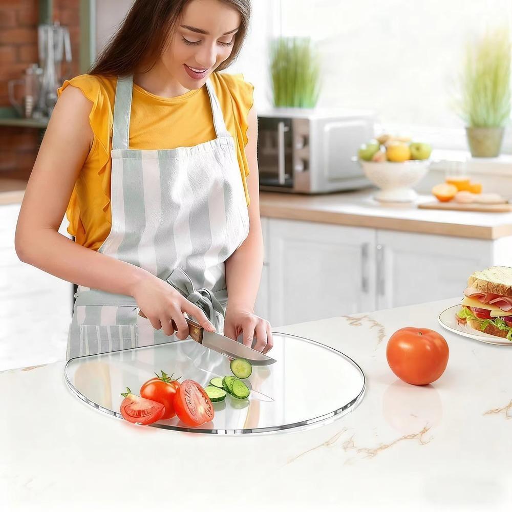 with Lip Edge Chopping Board Non-Slip Dough-kneading Board Kitchen Countertop Protect Board  Fruits