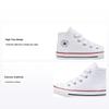 Chuck Taylor All Star Canvas Comfortable Casual High Top Walker Baby Sneakers Standard-White 7J253C