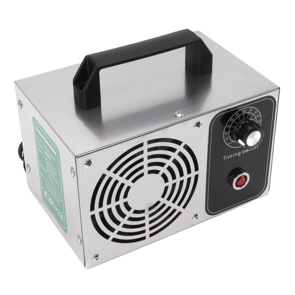 10G/H Ozonator Portable Stainless Steel Purifier Deodorizer Odor Removal for Home Pet Shop   50W To