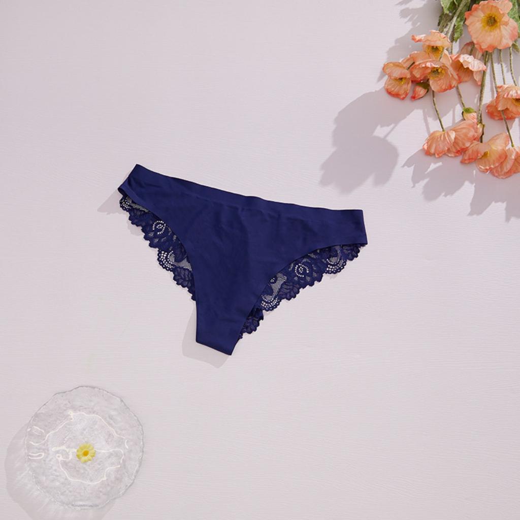 Women's Sexy Hollow Ice Silk Underwear