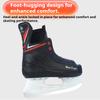 Professional Ice Hockey Skating Shoes PP Shell Ice & Roller Skates with Stainless Steel Blade for Adults Children Beginners
