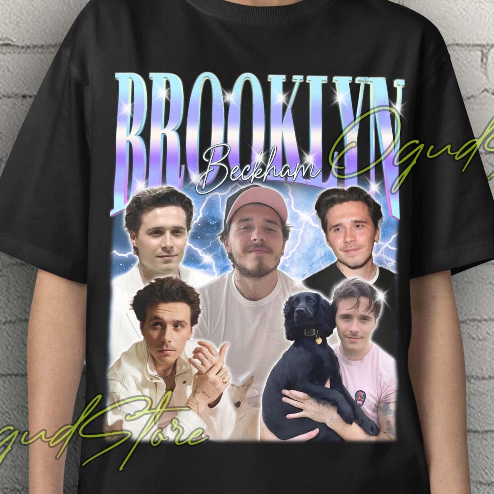 Brooklyn Beckham Shirt, Brooklyn Beckham Tshirt, Brooklyn Beckham Sweatshirt, Brooklyn Beckham Clohting, Brooklyn Beckham Retro Tees L