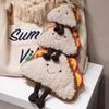 Süßes Cartoon-Sandwich-Plüschtier, Realistische Brot-Kissenpuppe Stofftier, Weiches Bequemes Stressabbau-Geschenk für Mädchen Geburtstag