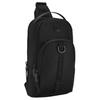 New FILA Fitness Series Fabric Sling Bag Regular Men's Pitch Black A13M531102FBK