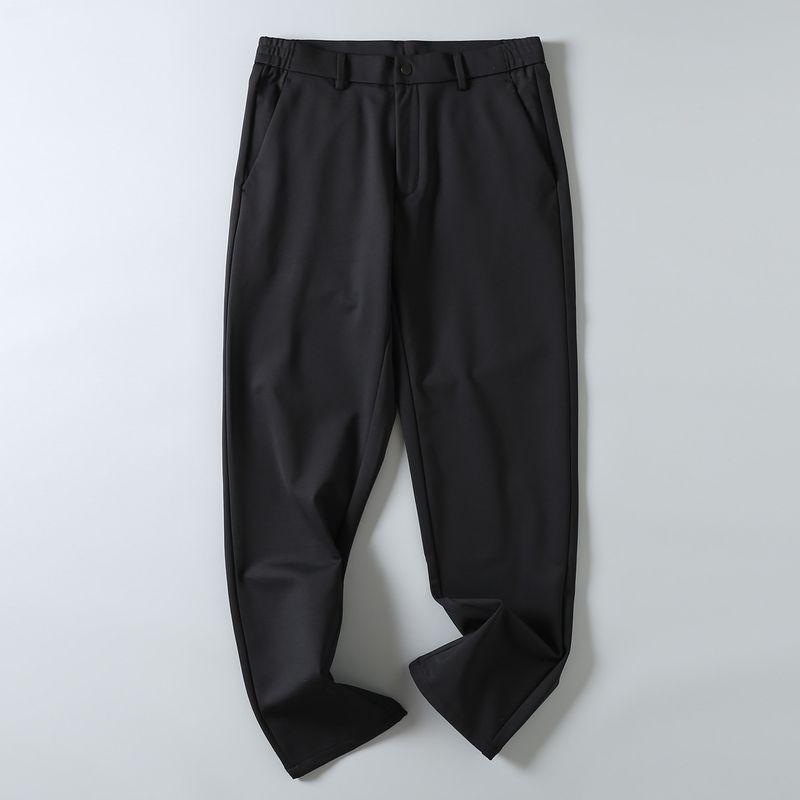 Original Export Wool Anti-Wrinkle Non-Iron Stretch Breathable Loose Straight-Leg Business Casual Pants for Men Autumn Season