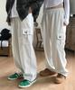 Mucent Cozy Corduroy Cargo Wide Pants Unisex (4 Colors)