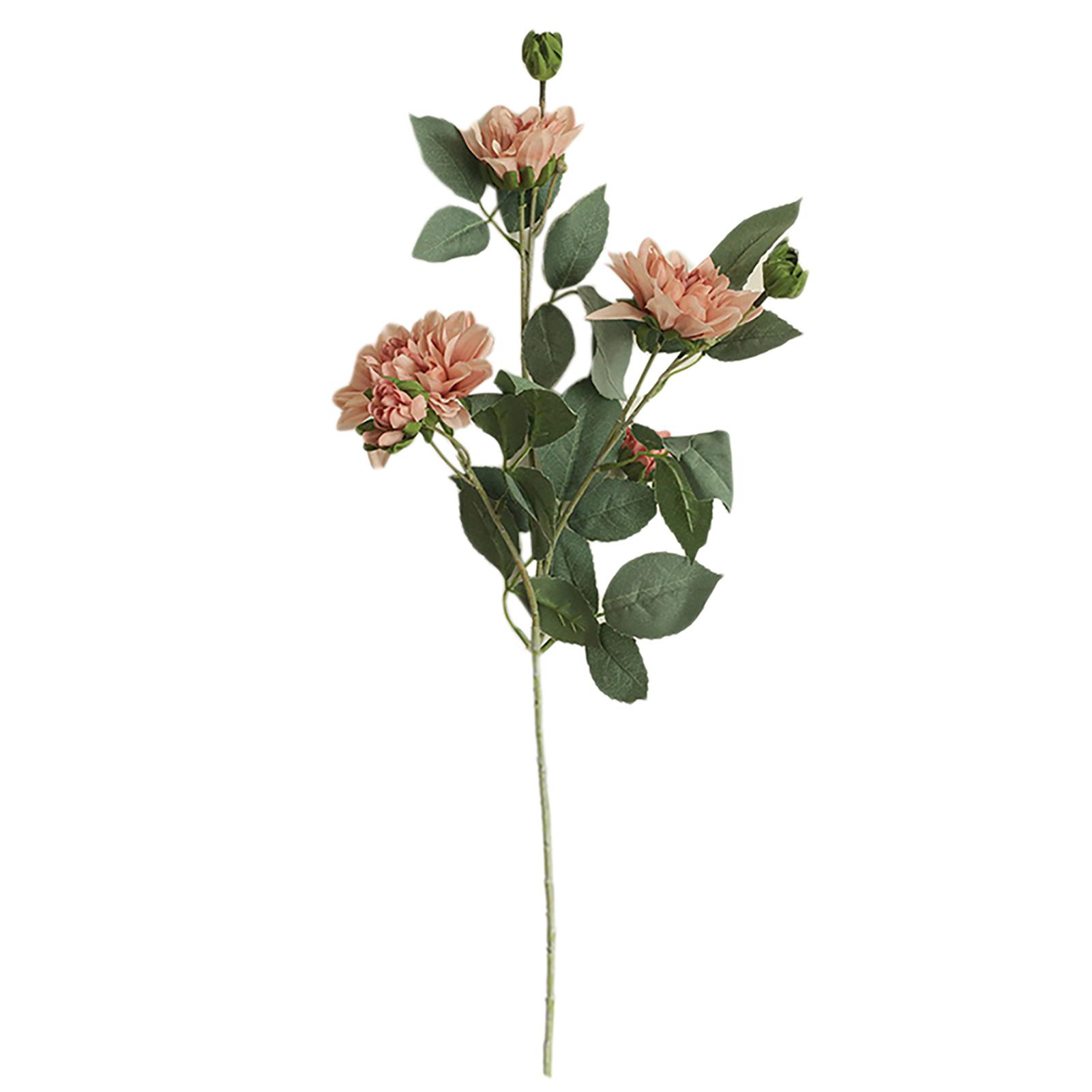 

TDStore Георгин Гибридный цветок моделирование зеленого растения свадебное украшение для дома в помещении