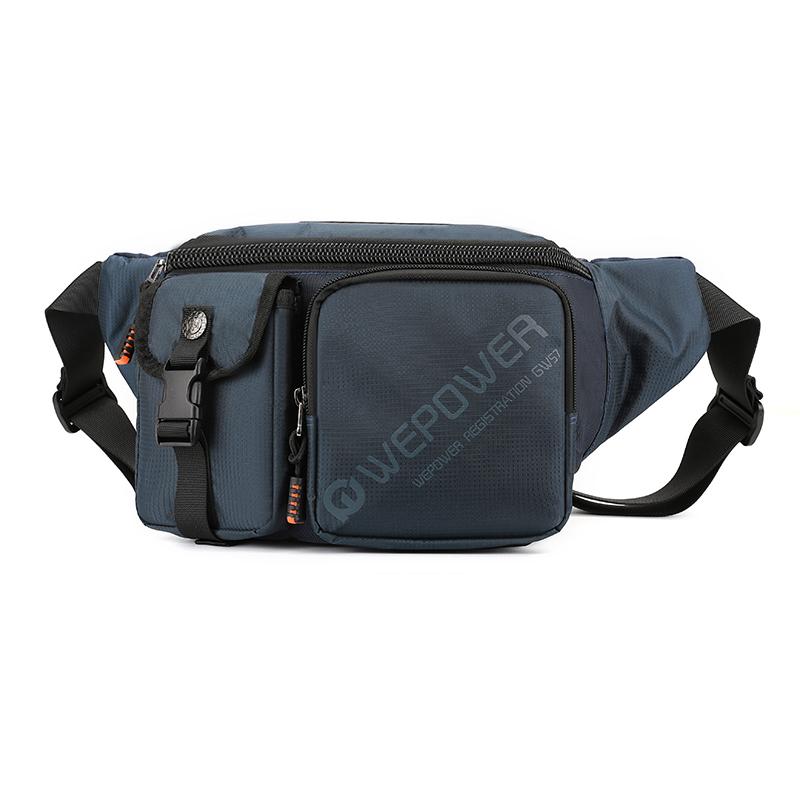 

Мужские поясные сумки нагрудная сумка высококачественный нейлон кроссбоди на плечо модная повседневная мужская сумка сумочка мужская поясная сумка слинг 38cmX16cmX9cm