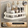 Bathroom Wall Mount Storage Rack With Steel Surface For Household Organization