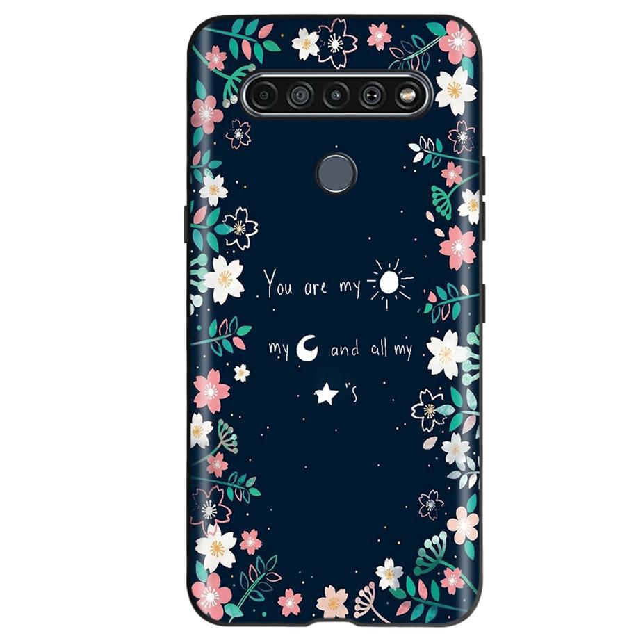 Per Custodia LG K51S 2020 Cover Carina Stampata con Farfalle Per LGK51S LM-K510 Custodia Morbida Per LG K41S LM-K410 Funda su LGK41S K 41S Bumper