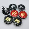 4pcs 60MM ( 56MM I.D ) VS W Work Logo Emblem Badge Car Wheel Center Caps Auto Rim Dust Cover Wheel Hub Hubcaps Car Accessories