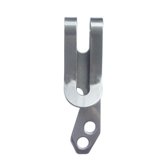 Pengeklemme multifunksjon mini rustfritt stål smal lommebok Minimalistisk karabinkroker
