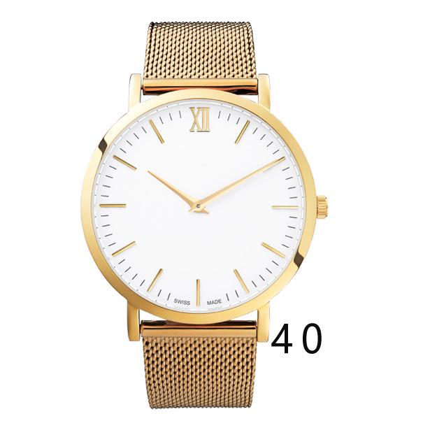 Hew Itt Simple British Lar Sson Stainless Steel Mesh Strap Jen-Nincs Watch 766B