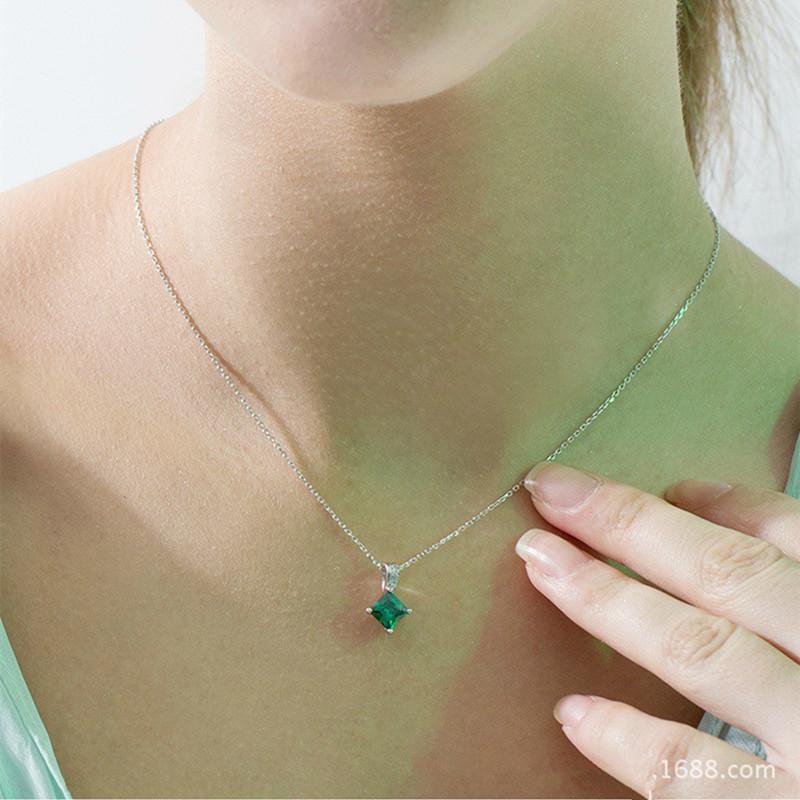 Lindon Women Necklace Pendant Copper Alloy Zircon Fashion Gift