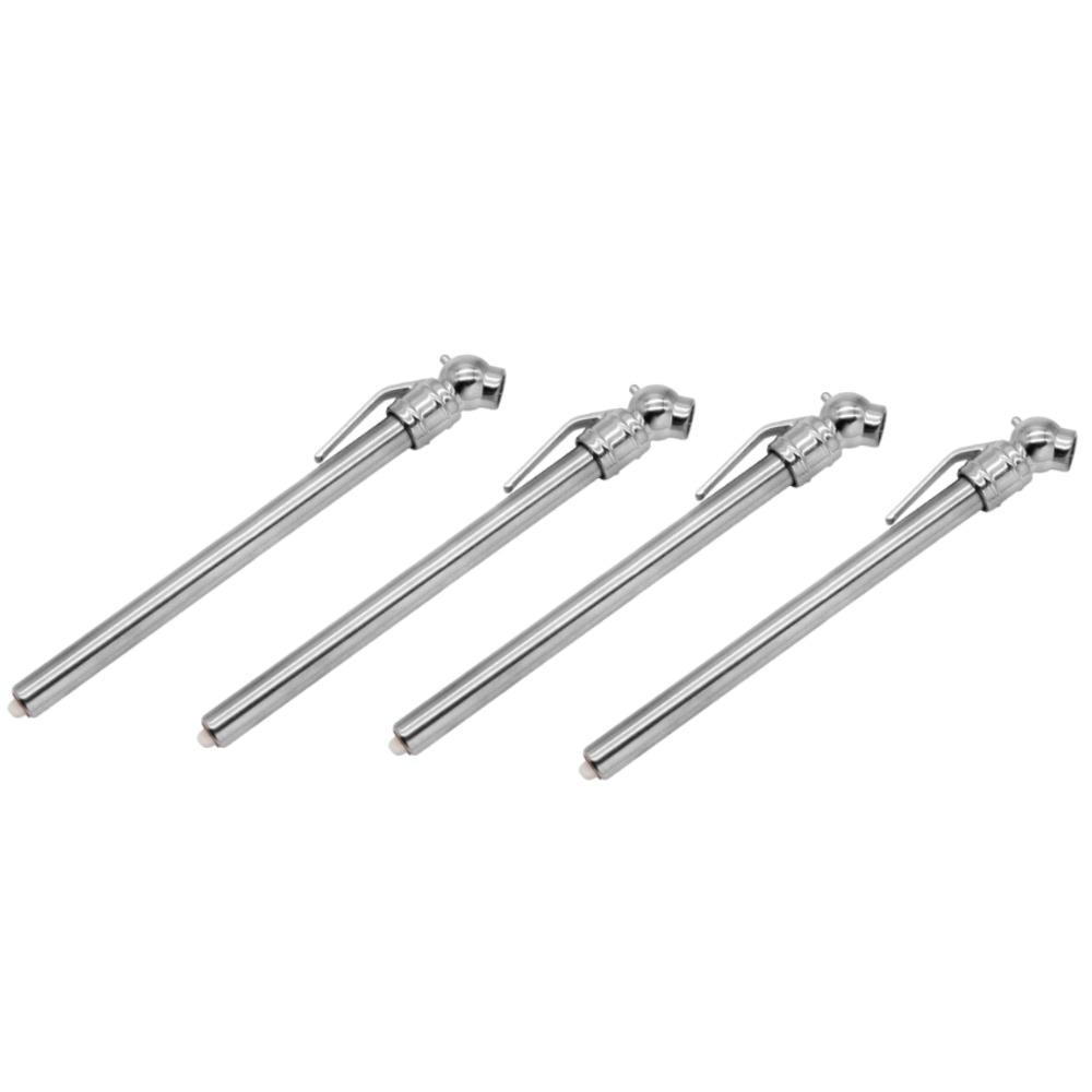 1-10 Τεμάχια Φορητό Μηχανικό Μανόμετρο Πίεσης Ελαστικών Στυλό Χωρίς Μπαταρία Μεταλλική Κατασκευή Τσοκ 30° για Αυτοκίνητο Φορτηγό SUV RV ATV Μοτοσυκλέτα