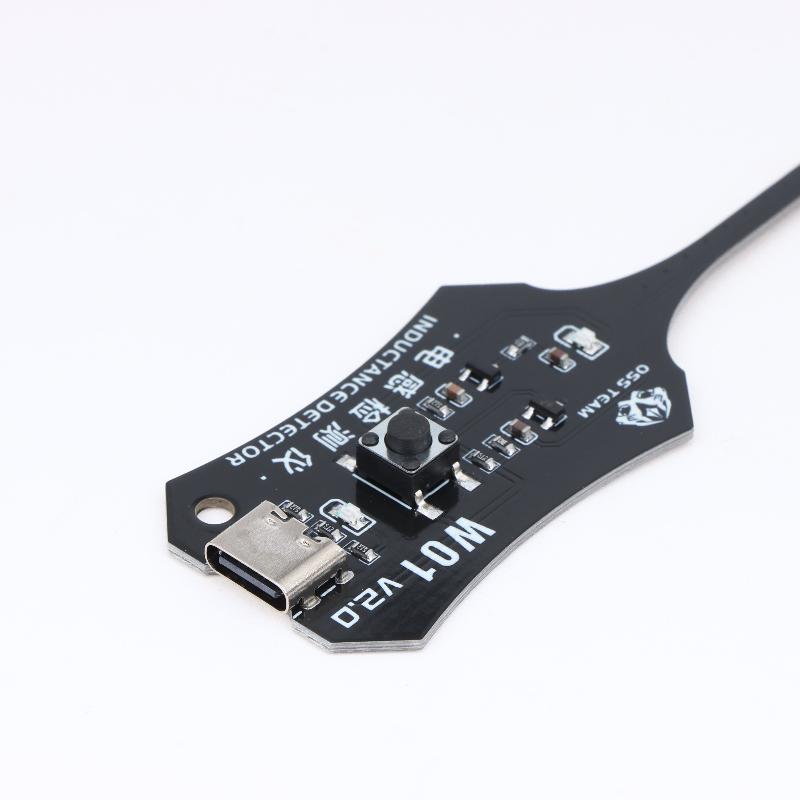 1Pc W01 Inductor Detector Tool Motherboard Coil Tester For Phone Motherboard Repair Electromagnetic Induction Quick Fault Check