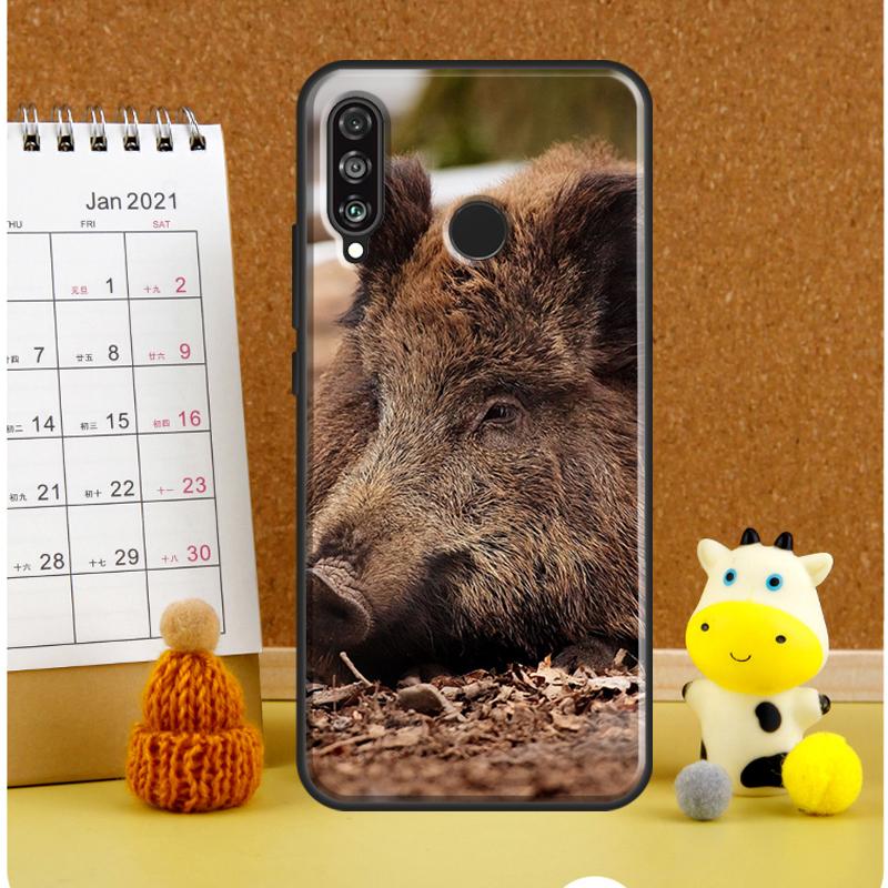Wild Boar For Huawei Nova Y72 Y70 Y91 Y90 Y60 Y61 Y73 3i 7i 8i 11i 12i 9 10 SE P20 P30 P40 Lite Case