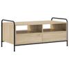 Coffee Table Sonoma Oak 99.5 x 49 x 46 cm Engineered Wood
