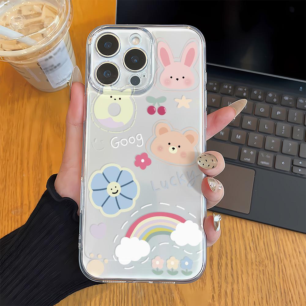 Phone Case for iPhone 11 12 13 14 15 16 17 Pro Max Case Samsung A36 A56 A06 A05 A15 A55 Case Xiaomi 11 12 Redmi 12C Note 11 12 13 9 10 C65 Cute