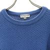 MELINDA GLOSS Made In Italy Long Sleeve Sweater XS Blue Knit Men's Used