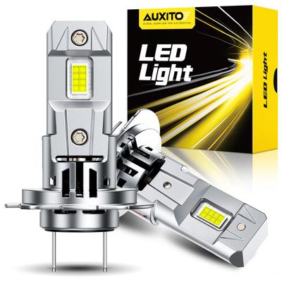 AUXITO H7 LED Headlight, 6,500k White, Explosive Light, Vehicle Inspection, 16 LED High Brightness,