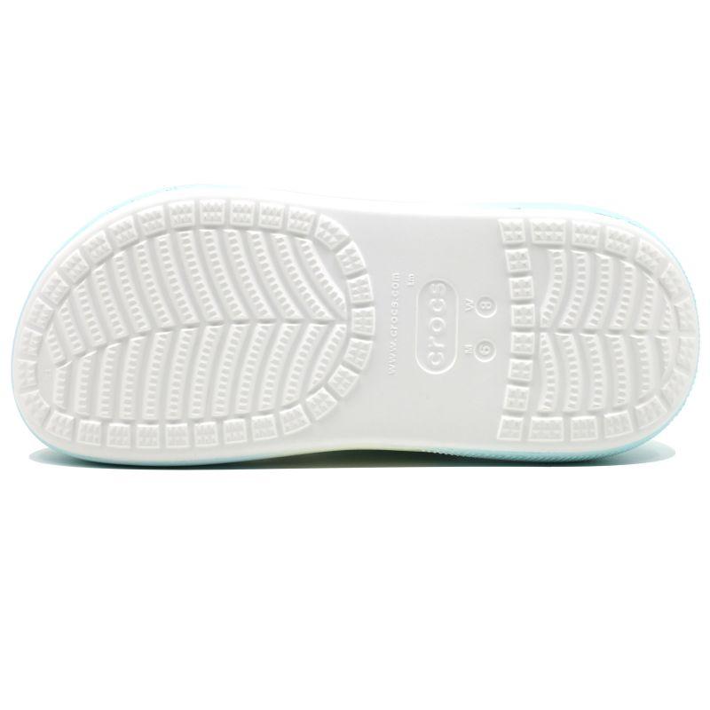 Crocs Crush Clog EVA Spring/Summer Collection Graffiti Decorative Buckle Simple Hole Shoes Unisex Same Blue Language Star Sea